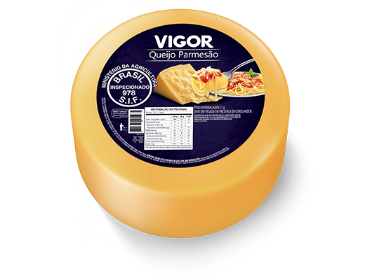 Queijo Parmesão forma 7,5kg VIGOR
