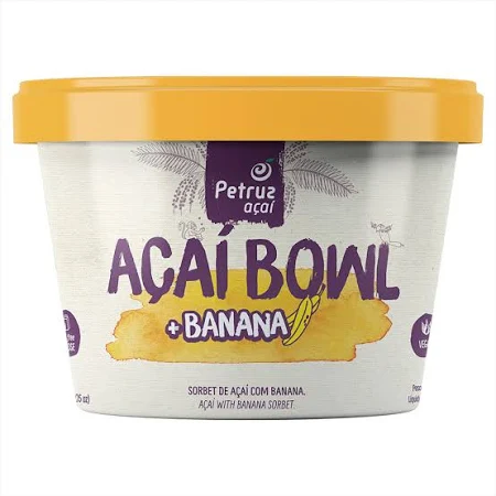Açaí com Banana Petruz 200g