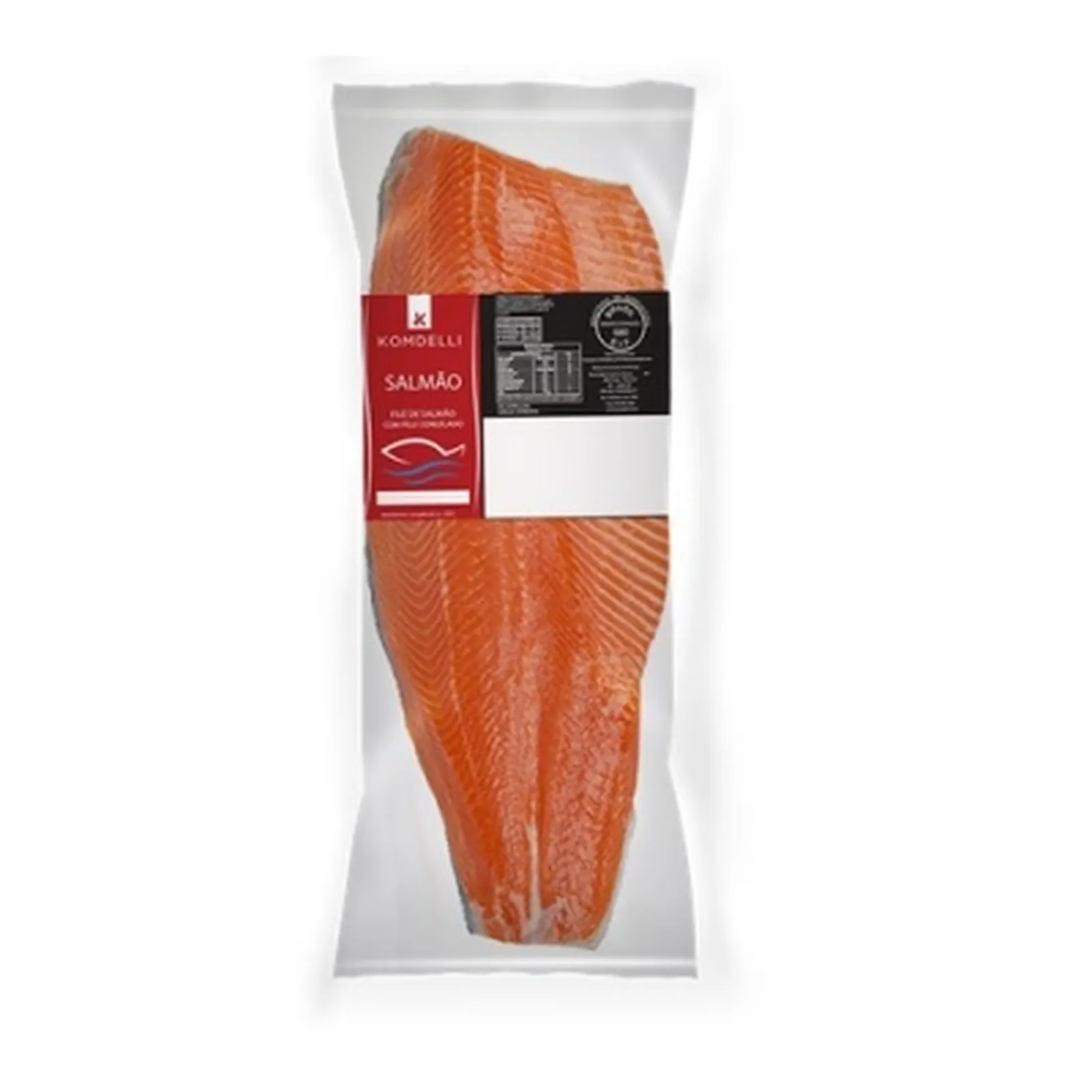 Filé de Salmão com Pele Komdell 500g